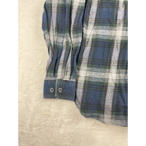 Coleman Men's Plaid Flannel Button Down Shirt Size L - Picture 3 of 8